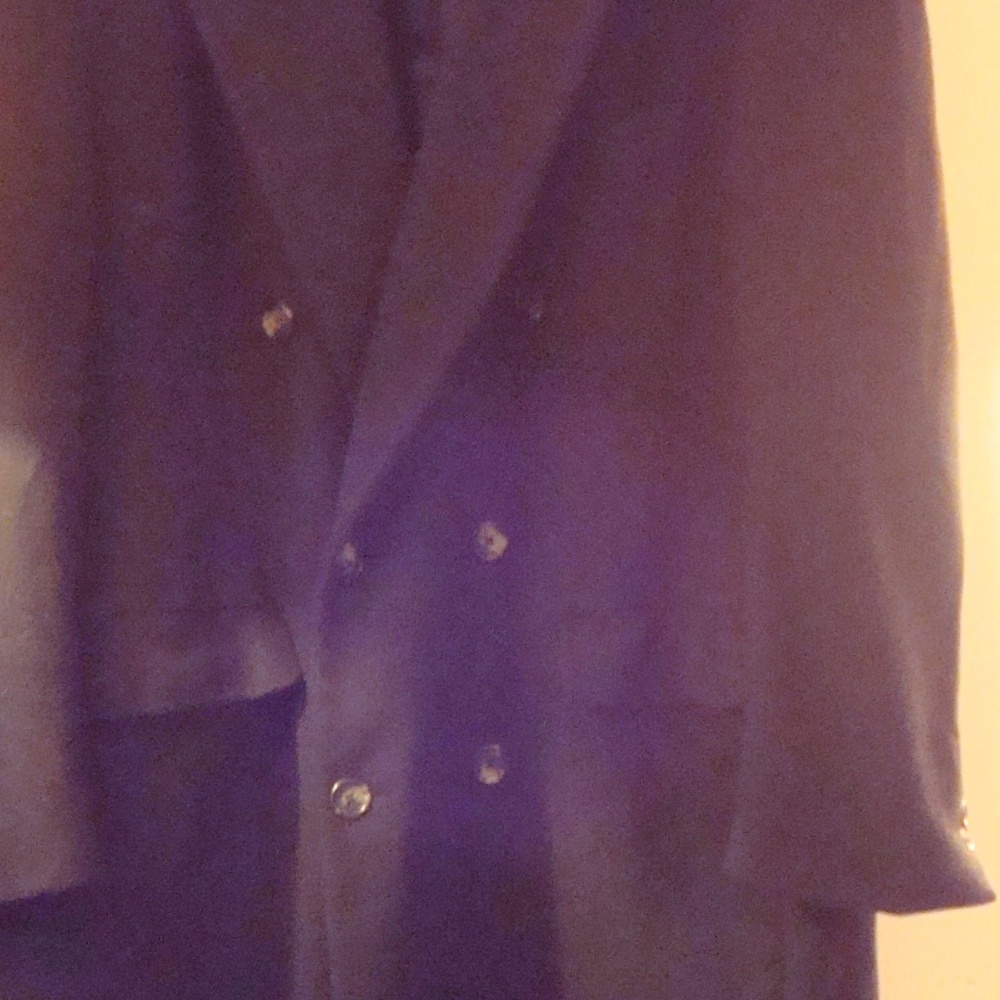Vintage Christian Dior Men's Wool Trench Coat